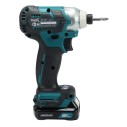 Atornillador de impacto Makita TD111DSAE - 12Vmax, 135 Nm, motor sin escobillas, 2 velocidades