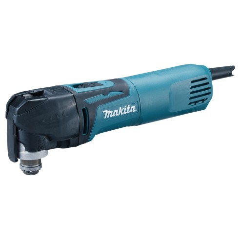 Multiherramienta Makita TM3010CX6 - 320 W, velocidad variable 6000-20000 rpm, cambio rápido de cuchillas