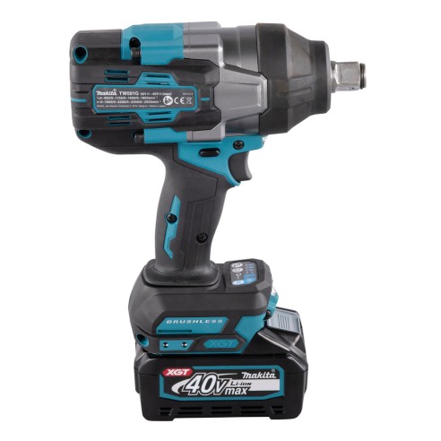 Llave de impacto 40V Makita TW001GM201 - 1800 Nm - Motor sin escobillas - 4 modos de potencia