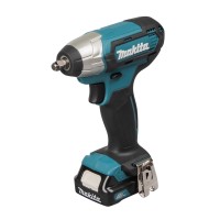 Llave de impacto 12V Makita TW140DSAJ - Compacta, 140 Nm, luz LED, 2 baterías 2.0 Ah