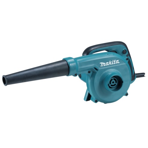 Soplador eléctrico Makita UB1103Z - 600 W, 91 m/s, compacto y silencioso - Solo cuerpo (Sin batería ni cargador ni maletín)