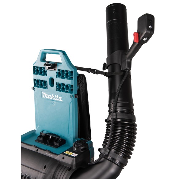 Soplador de mochila Makita UB002CZ - 36V (18V x2) - Velocidad variable, motor sin escobillas - Sin batería ni cargador Soplador de mochila Makita UB002CZ - 36V (18V x2) - Velocidad variable, motor sin escobillas - Sin batería ni cargador