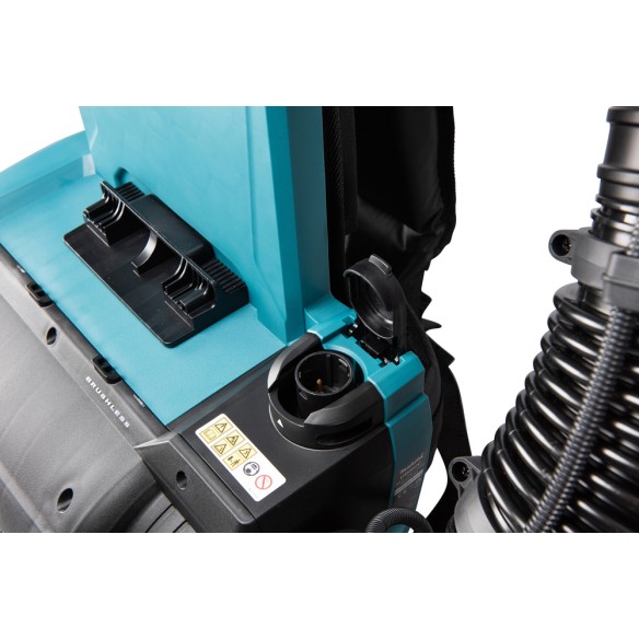 Soplador de mochila Makita UB002CZ - 36V (18V x2) - Velocidad variable, motor sin escobillas - Sin batería ni cargador Soplador de mochila Makita UB002CZ - 36V (18V x2) - Velocidad variable, motor sin escobillas - Sin batería ni cargador