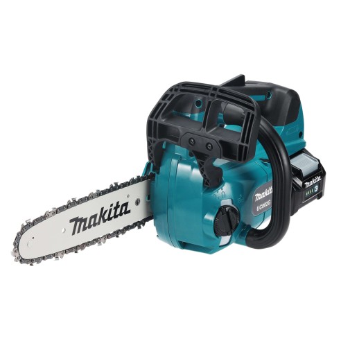 Sierra de cadena a batería Makita UC002GM101 - 40Vmax, alta velocidad 24,8 m/s, resistente al agua