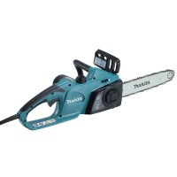 Sierra de cadena eléctrica Makita UC4041A - 1800 W, 40 cm, ajuste sin herramientas, freno eléctrico