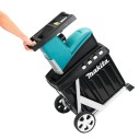 Biotrituradora eléctrica Makita UD2500 - 2500 W, capacidad 67 L, para ramas de hasta 45 mm