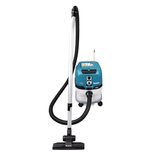 Aspirador a batería Makita VC004GLZ01 - 40Vmax - Filtro HEPA - 15 L - Tecnología AWS - Sin baterías ni cargador