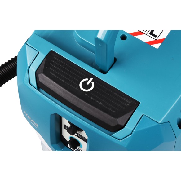 Aspirador a batería Makita VC004GLZ01 - 40Vmax - Filtro HEPA - 15 L - Tecnología AWS - Sin baterías ni cargador Aspirador a batería Makita VC004GLZ01 - 40Vmax - Filtro HEPA - 15 L - Tecnología AWS - Sin baterías ni cargador