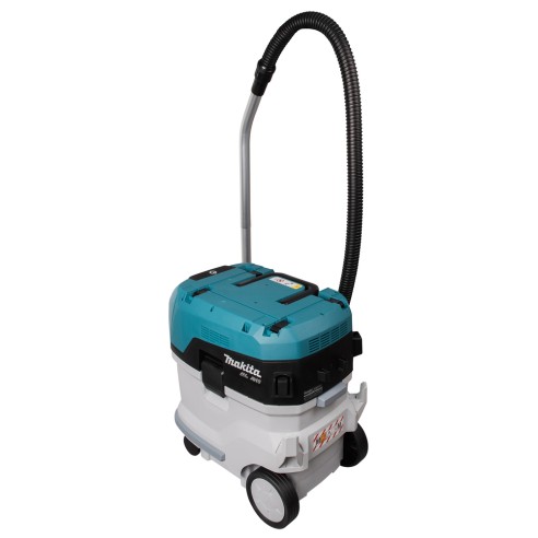 Aspirador Makita VC006GMZ01 - 40Vmax x2 - 40L polvo seco, 30L líquidos, filtro M HEPA, autolimpiante - Sin baterías ni cargador