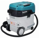 Aspirador XGT® Makita VC007GLZ01 - 40L, 180 mbar, motor sin escobillas, autolimpieza HEPA - Sin baterías ni cargador