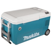 Nevera y calentador portátil Makita CW002GZ01 - Capacidad 50 L, refrigeración y calentamiento ajustable