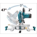 Ingletadora telescópica Makita LS1110F - 1450 W, 260 mm, luz LED, extracción de polvo