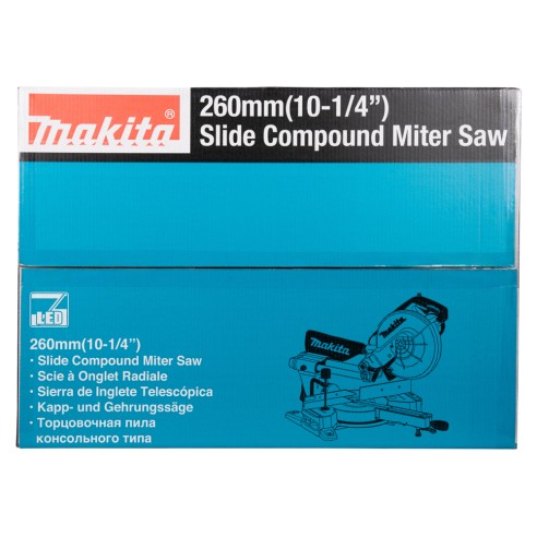 Ingletadora telescópica Makita LS1110F - 1450 W, 260 mm, luz LED, extracción de polvo