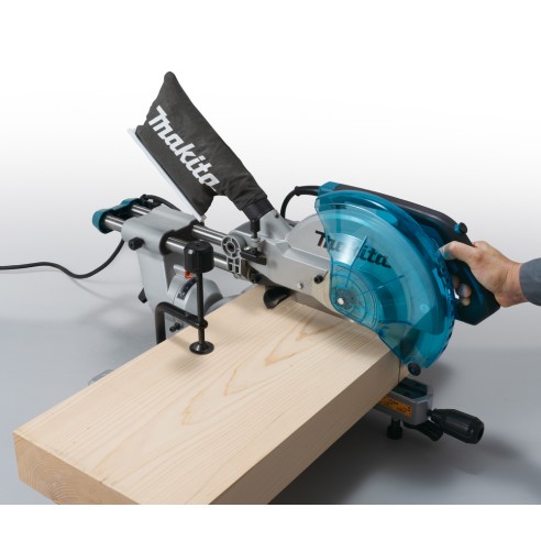 Ingletadora telescópica Makita LS1110F - 1450 W, 260 mm, luz LED, extracción de polvo