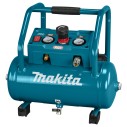 Compresor de aire a batería Makita AC001GZ - 40Vmax - Sin aceite - 7,6 L - Sin batería ni cargador ni maletín