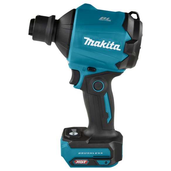 Pistola de soplado Makita AS001GZ - 40Vmax, 200 m/s, 4 velocidades eléctricas - Solo cuerpo (Sin batería ni cargador ni maletín)