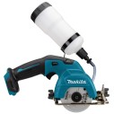 Cortador de diamante portátil Makita CC301DZ - 12Vmax - Disco 85 mm - Sin batería ni cargador ni maletín