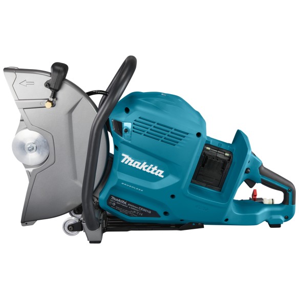 Cortador a batería Makita CE001GZ - Disco 355 mm, 2x40Vmax, freno eléctrico - Sin batería ni cargador ni maletín Cortador a batería Makita CE001GZ - Disco 355 mm, 2x40Vmax, freno eléctrico - Sin batería ni cargador ni maletín