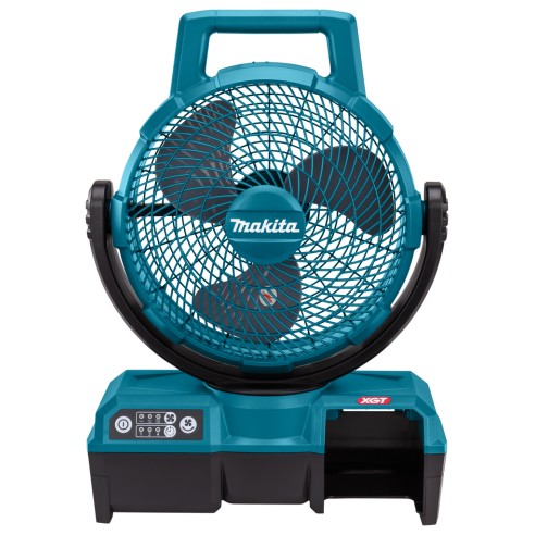 Ventilador portátil Makita CF001GZ - 40Vmax - 3 velocidades y oscilación automática 45º - Sin batería ni cargador