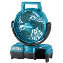 Ventilador portátil Makita CF001GZ - 40Vmax - 3 velocidades y oscilación automática 45º - Sin batería ni cargador