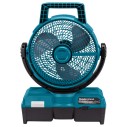 Ventilador portátil Makita CF001GZ - 40Vmax - 3 velocidades y oscilación automática 45º - Sin batería ni cargador