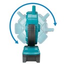 Ventilador portátil Makita CF001GZ - 40Vmax - 3 velocidades y oscilación automática 45º - Sin batería ni cargador