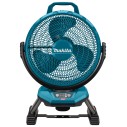 Ventilador a batería Makita CF002GZ - 40Vmax - 3 velocidades - Oscilación horizontal y vertical - Sin batería ni cargador