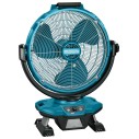 Ventilador a batería Makita CF003GZ - 40Vmax, 450 mm, 3 velocidades, inclinable y giratorio - Sin batería ni cargador