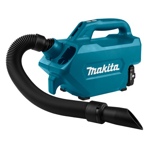 Aspirador portátil Makita CL121DZ 12V - 46 mbar - 0,5 L - Ideal para limpieza de coches - Sin batería ni cargador