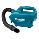 Aspirador portátil Makita CL121DZ 12V - 46 mbar - 0,5 L - Ideal para limpieza de coches - Sin batería ni cargador