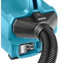 Aspirador portátil Makita CL121DZ 12V - 46 mbar - 0,5 L - Ideal para limpieza de coches - Sin batería ni cargador