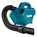 Aspirador portátil Makita CL121DZ 12V - 46 mbar - 0,5 L - Ideal para limpieza de coches - Sin batería ni cargador