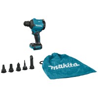 Pistola de soplado Makita DAS180Z - 18V LXT, 4 velocidades, motor sin escobillas - Sin batería ni cargador ni maletín 2