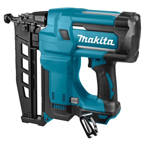 Clavadora neumática Makita DBN600Z 18V - clavos de 25-64mm, ajuste de profundidad, luz LED - Sin batería ni cargador ni maletín Clavadora neumática Makita DBN600Z 18V - clavos de 25-64mm, ajuste de profundidad, luz LED - Sin batería ni cargador ni maletín