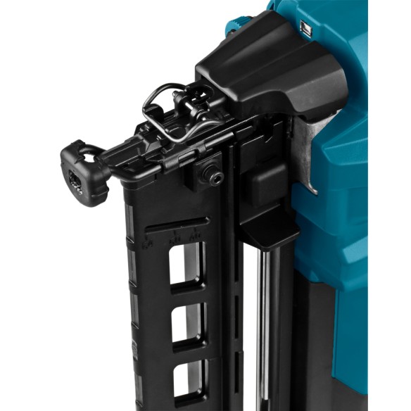 Clavadora neumática Makita DBN600Z 18V - clavos de 25-64mm, ajuste de profundidad, luz LED - Sin batería ni cargador ni maletín Clavadora neumática Makita DBN600Z 18V - clavos de 25-64mm, ajuste de profundidad, luz LED - Sin batería ni cargador ni maletín