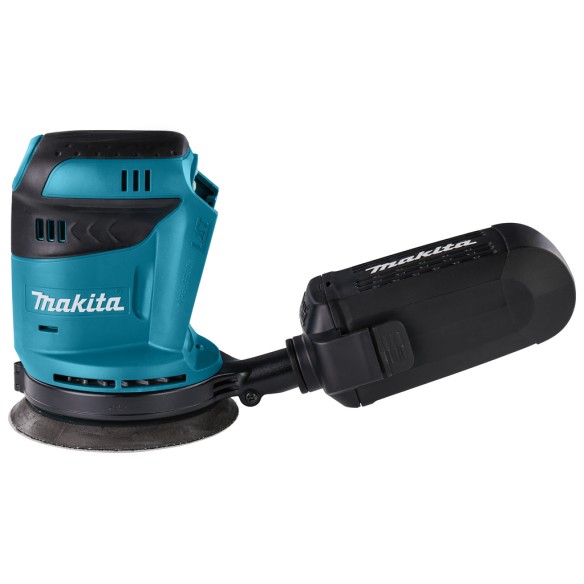 Lijadora rotorbital Makita DBO180Z 18V - 125 mm, 3 velocidades, extracción de polvo  - Sin batería ni cargador ni maletín Lijadora rotorbital Makita DBO180Z 18V - 125 mm, 3 velocidades, extracción de polvo  - Sin batería ni cargador ni maletín