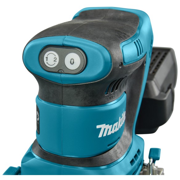 Lijadora de acabado a batería Makita DBO484Z - 18V - 2 velocidades - recogida de polvo - Sin batería ni cargador ni maletín Lijadora de acabado a batería Makita DBO484Z - 18V - 2 velocidades - recogida de polvo - Sin batería ni cargador ni maletín