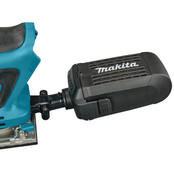Lijadora de acabado a batería Makita DBO484Z - 18V - 2 velocidades - recogida de polvo - Sin batería ni cargador ni maletín Lijadora de acabado a batería Makita DBO484Z - 18V - 2 velocidades - recogida de polvo - Sin batería ni cargador ni maletín