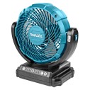 Ventilador a batería Makita DCF102Z - Compacto 14,4/18V con 3 velocidades y acción pendular - Sin batería ni cargador