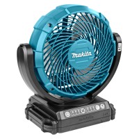 Ventilador a batería Makita DCF102Z - Compacto 14,4/18V con 3 velocidades y acción pendular - Sin batería ni cargador 2