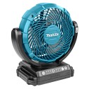 Ventilador a batería Makita DCF102Z - Compacto 14,4/18V con 3 velocidades y acción pendular - Sin batería ni cargador