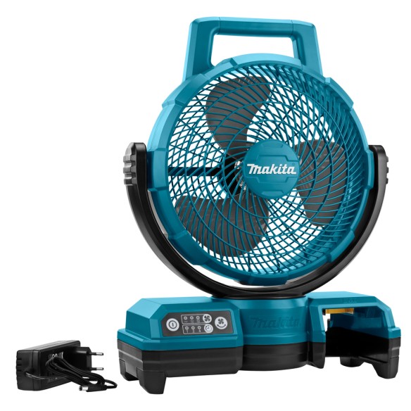 Ventilador a batería Makita DCF203Z - 18V - Tres velocidades - Oscilación automática - Sin batería ni cargador Ventilador a batería Makita DCF203Z - 18V - Tres velocidades - Oscilación automática - Sin batería ni cargador