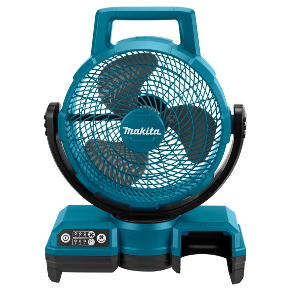 Ventilador a batería Makita DCF203Z - 18V - Tres velocidades - Oscilación automática - Sin batería ni cargador Ventilador a batería Makita DCF203Z - 18V - Tres velocidades - Oscilación automática - Sin batería ni cargador
