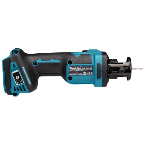 Fresadora multifunción Makita DCO181Z 18V - Con sistema AWS y motor sin escobillas - Sin batería ni cargador ni maletín