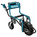 Carretilla a batería Makita DCU180Z - 18V - Capacidad 130 kg - 2 velocidades - Sin batería ni cargador