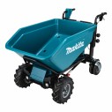 Carretilla eléctrica Makita DCU603Z - 36V (18V x2) - 180 kg capacidad, 3 velocidades - Sin batería ni cargador