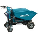 Carretilla eléctrica Makita DCU603Z - 36V (18V x2) - 180 kg capacidad, 3 velocidades - Sin batería ni cargador