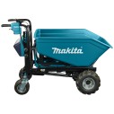 Carretilla eléctrica Makita DCU603Z - 36V (18V x2) - 180 kg capacidad, 3 velocidades - Sin batería ni cargador