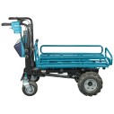 Carretilla a batería Makita DCU604Z - 36V (18V x2) - 180 kg capacidad, motor sin escobillas - Sin batería ni cargador