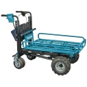 Carretilla a batería Makita DCU604Z - 36V (18V x2) - 180 kg capacidad, motor sin escobillas - Sin batería ni cargador